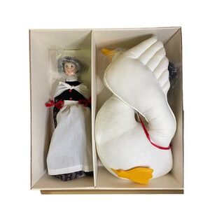 Suzanne Gibson Doll 1982 Mother Goose Limited Edition Set Decor Never Out Of Box